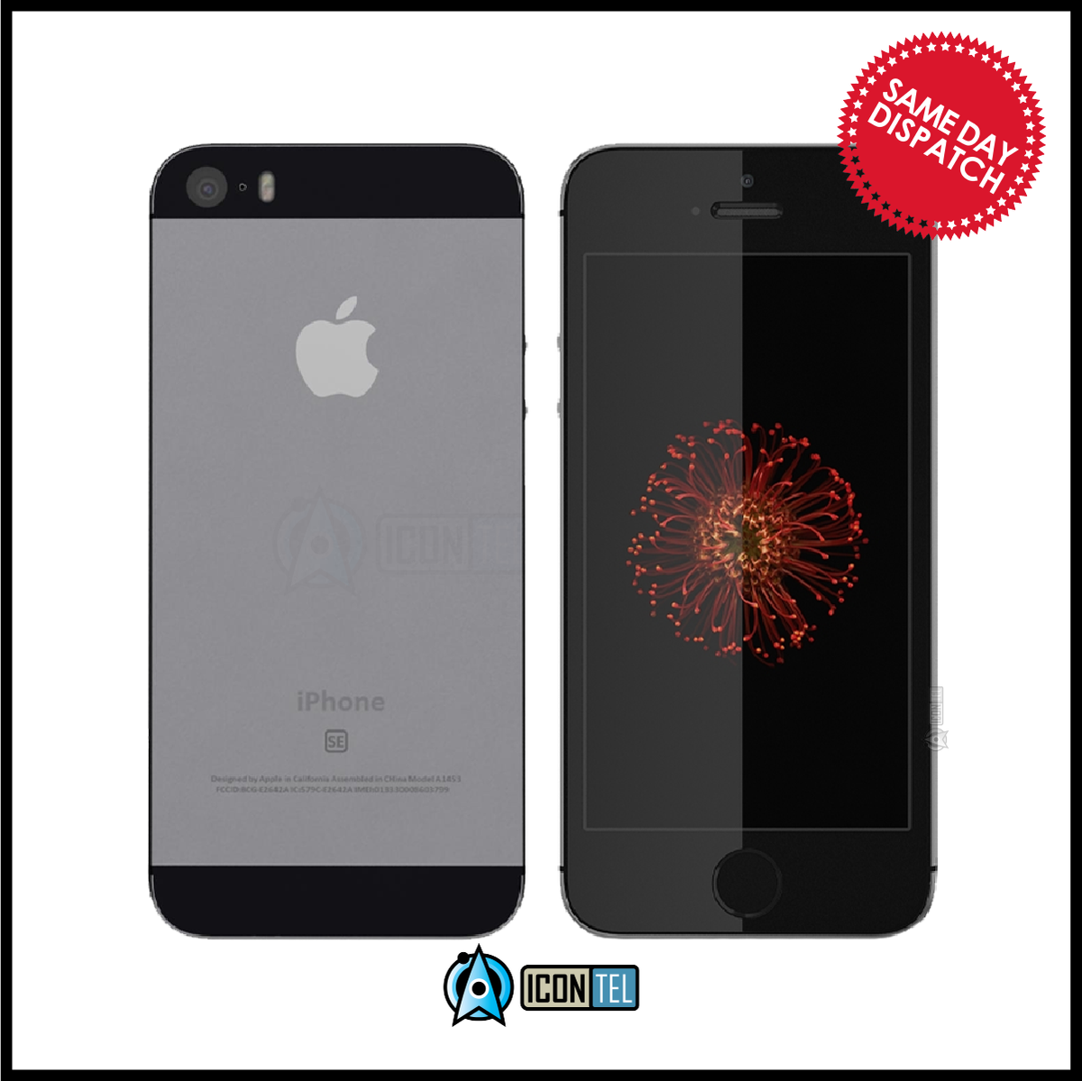 iPhone - 【B】iPhone SE/32GB/356604081051707 Renewed 32GB iPhone SE: unlocked, Space Gray, Retina Display