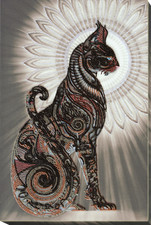 Abris Art Bead Embroidery Kit - Bast in the night AB-695