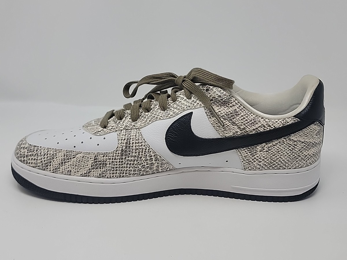 2018 NIKE AIR FORCE 1 LOW RETRO COCOA SNAKE 845053-104 US Sz 17 | eBay