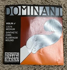 Dominant 1/8 Violin A String - Aluminum/Steel