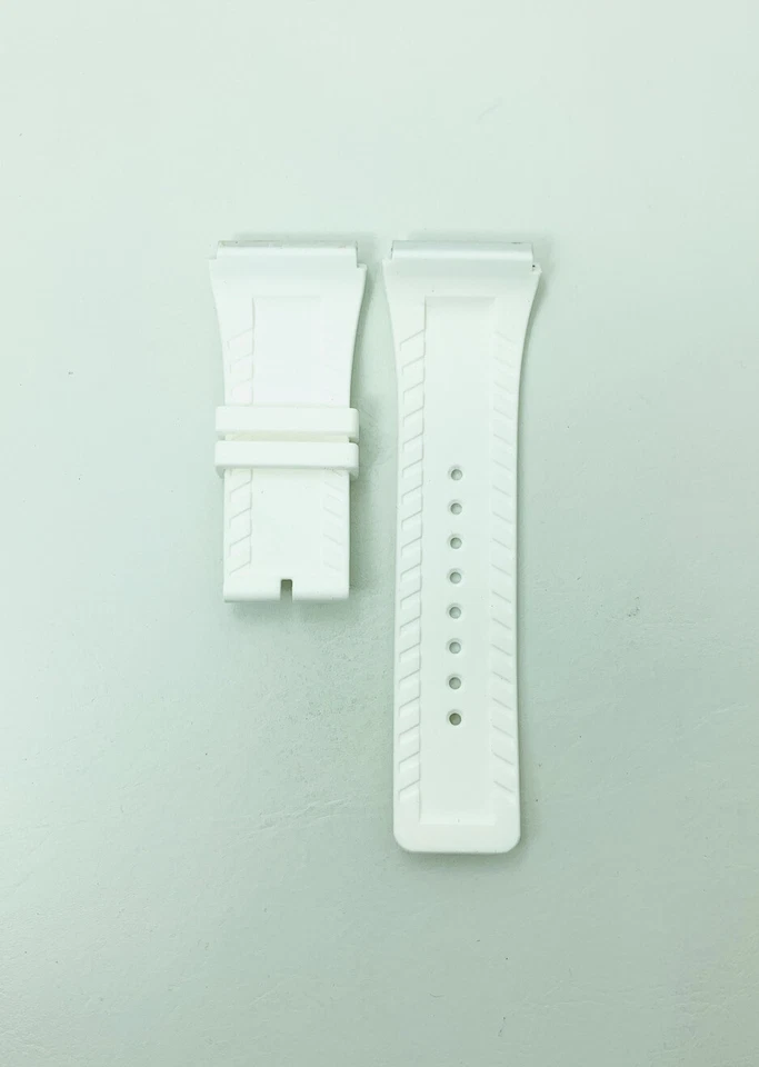 РЕМЕШОК ДЛЯ ЧАСОВ KENNETH COLE, KC1760, БЕЛЫЙ РЕЗИНОВЫЙ РЕМЕШОК, БЕЗ ПРЯЖКИ, KENNETH COLE - Изображение 2 из 4