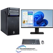 PC Computer POSTAZIONE COMPLETA ECONOMICA COMPOSTA DA PC DUAL CORE RAM 2 GB H...