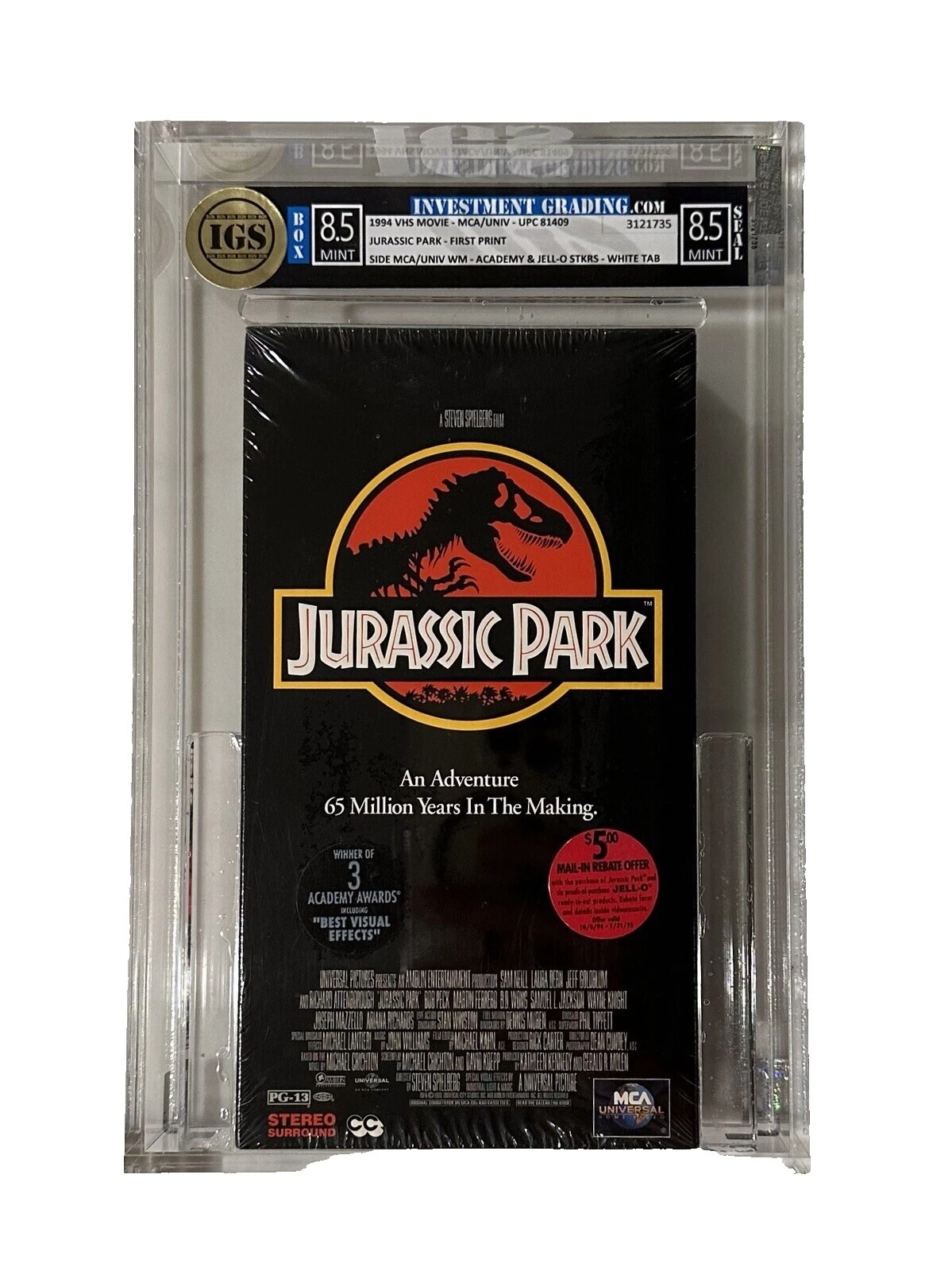 Promo Sci-Fi & Fantasy PG-13 Rated VHS Tapes