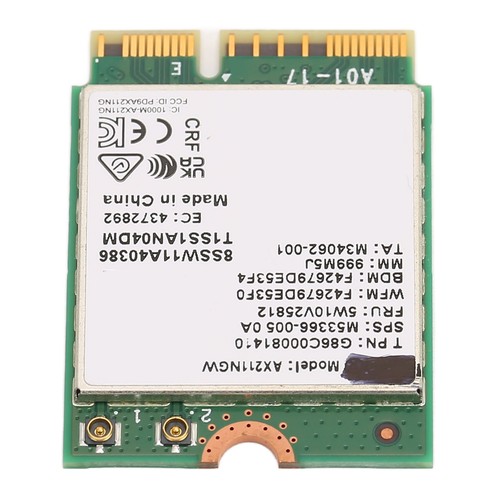 M.2 Network Card AX211NGW M.2 KEY E CNVio 2 Triple Frequency 802.11ac BT5.2 GHB - Afbeelding 18 van 22