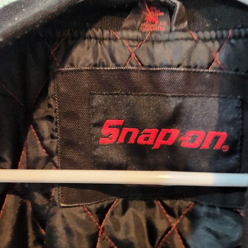 Snap On Tools 95th Anniversary Black Quilted Heavy Work Chore Jacket Size XL - Picture 7 of 10
