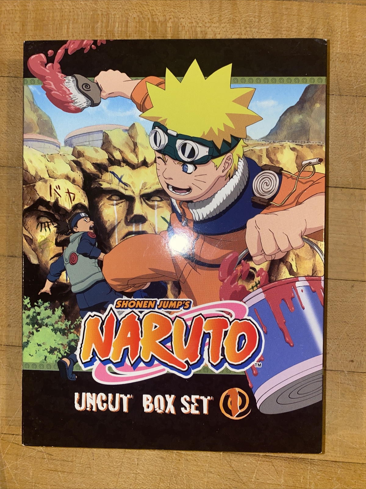 Naruto Uncut Box Set Volume 1 DVD 2006 3 Disc Set 782009235378 EBay