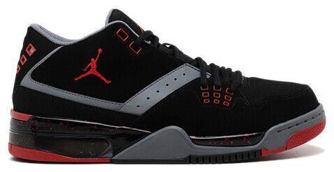 Air Jordan Flight 23 Shoes Mens 13 Black White Grey Red 317820-015 Sneaker Jordan Flight 23 Black - 317820-015 for Sale | Authenticity  main image 4