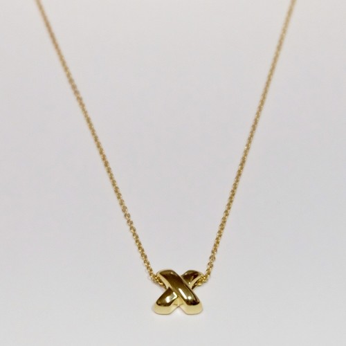 Tiffany \u0026 Co. 18K Yellow Gold Signature 