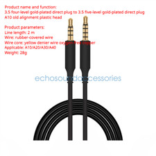 Audio Cable for Logitech Astro A10 A40 A30 A50 Headphone