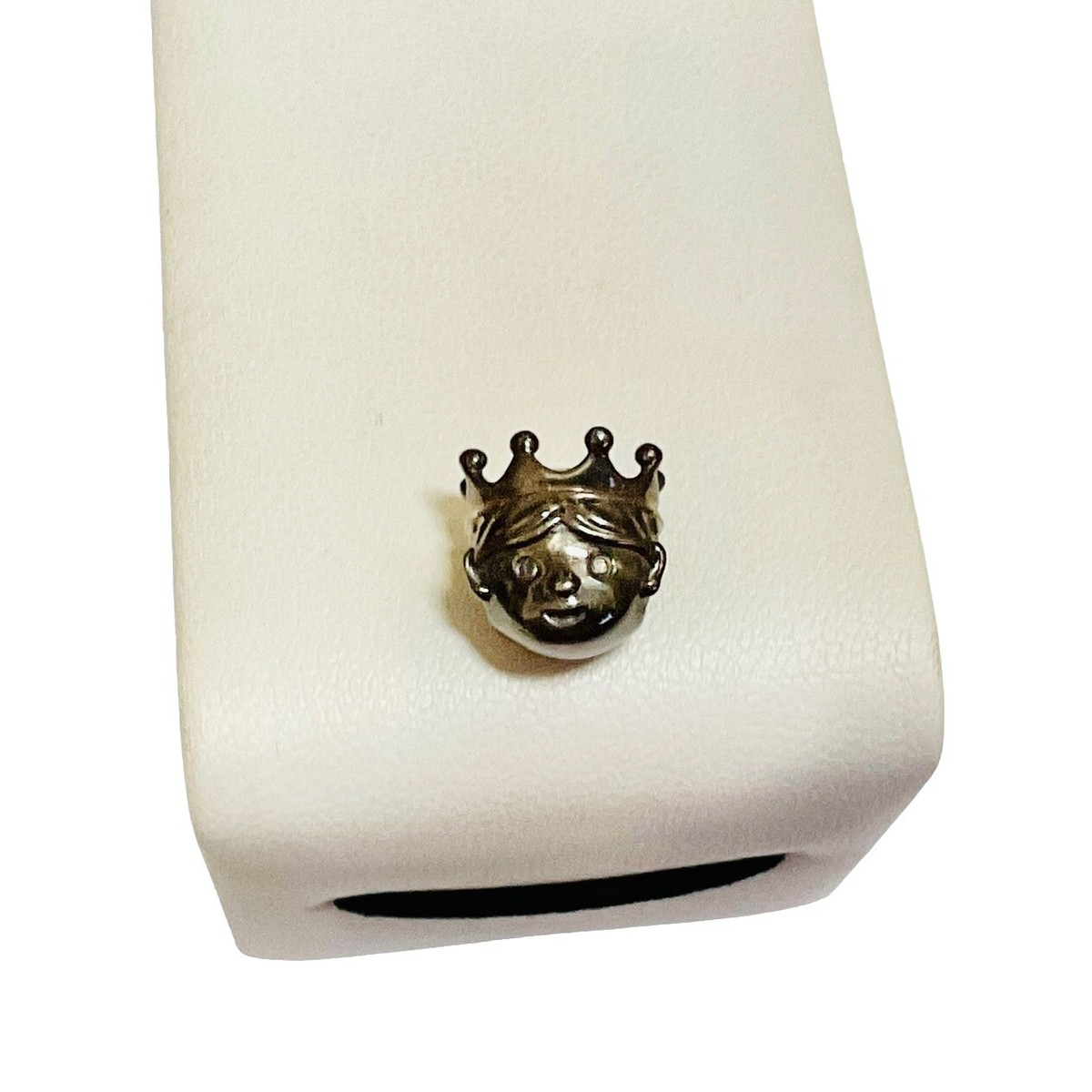 Pandora Moments Precious Prince Charming Bead Charm Sterling