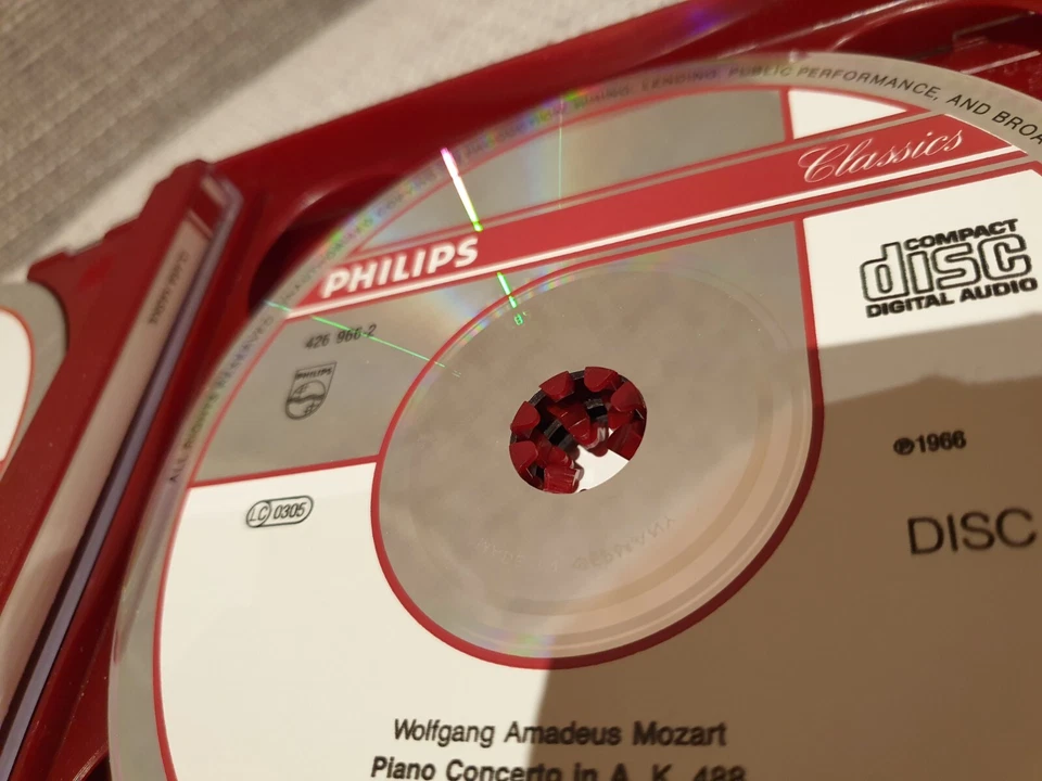 Clara Haskil / Chopin Mozart Schumann Falla / 4er Philips Classics CD Box / 1990 - Bild 4 von 4