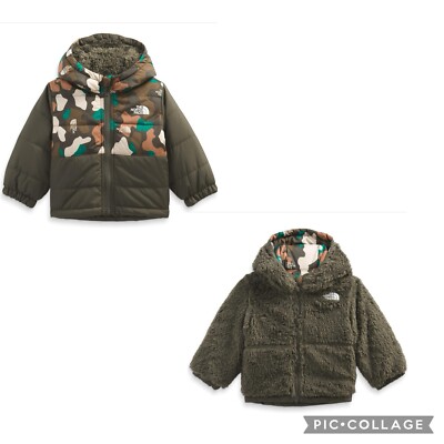 THE NORTH FACE Mount Chimbo Reversible Hooded Jacket Size