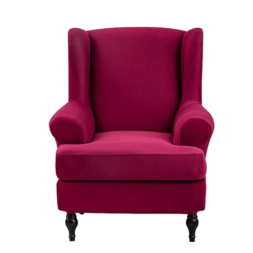 2 Stück Ohrensesselbezug Stretch Sesselbezug Sofa Ohrensesselbezug Cove ~ #L ⊿ - Bild 17 von 21