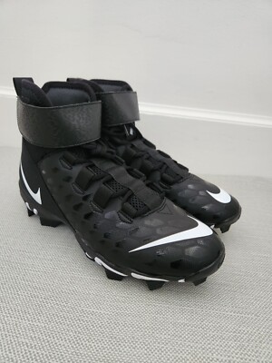 Nike Force Savage 2 Shark Men Size 9 Cleats Black White  display picture 1