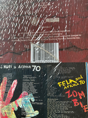 レコード☆Fela Kuti Vinyl Box Set 3 Brian Eno
