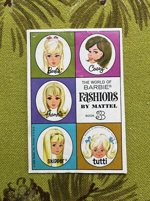 World Of Barbie Fashions Mattel Book 1966 Barbie Casey Francie