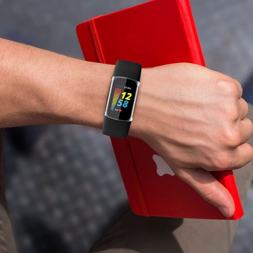 Custodia protettiva schermo TPU morbida cover per Fitbit Charge 5/Charge 6 - Foto 7 di 7
