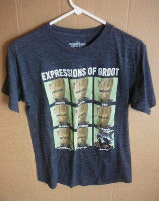 Marvel Guardians of the Galaxy Vol 2 Expressions of Groot T-Shirt