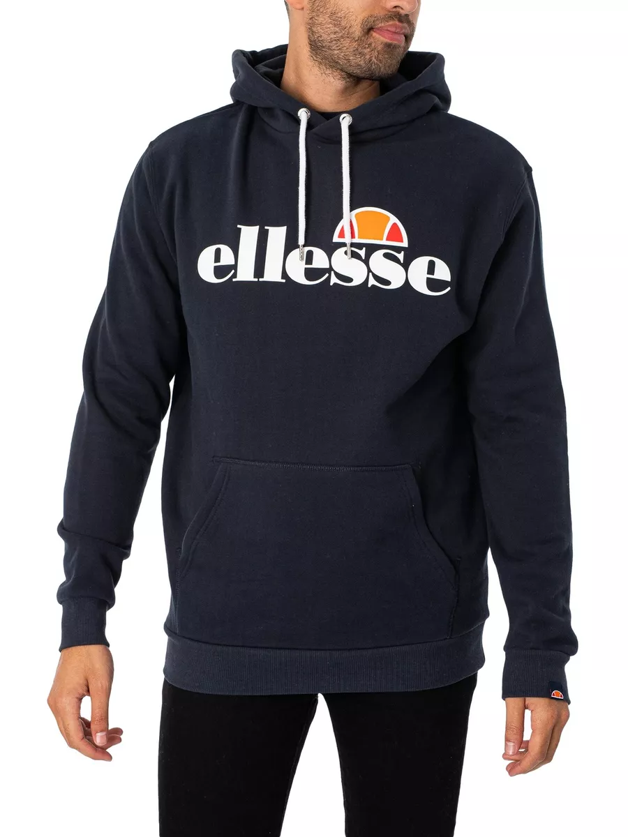 Ellesse Uomo Felpa con cappuccio SL Gottero Pullover Blu eBay