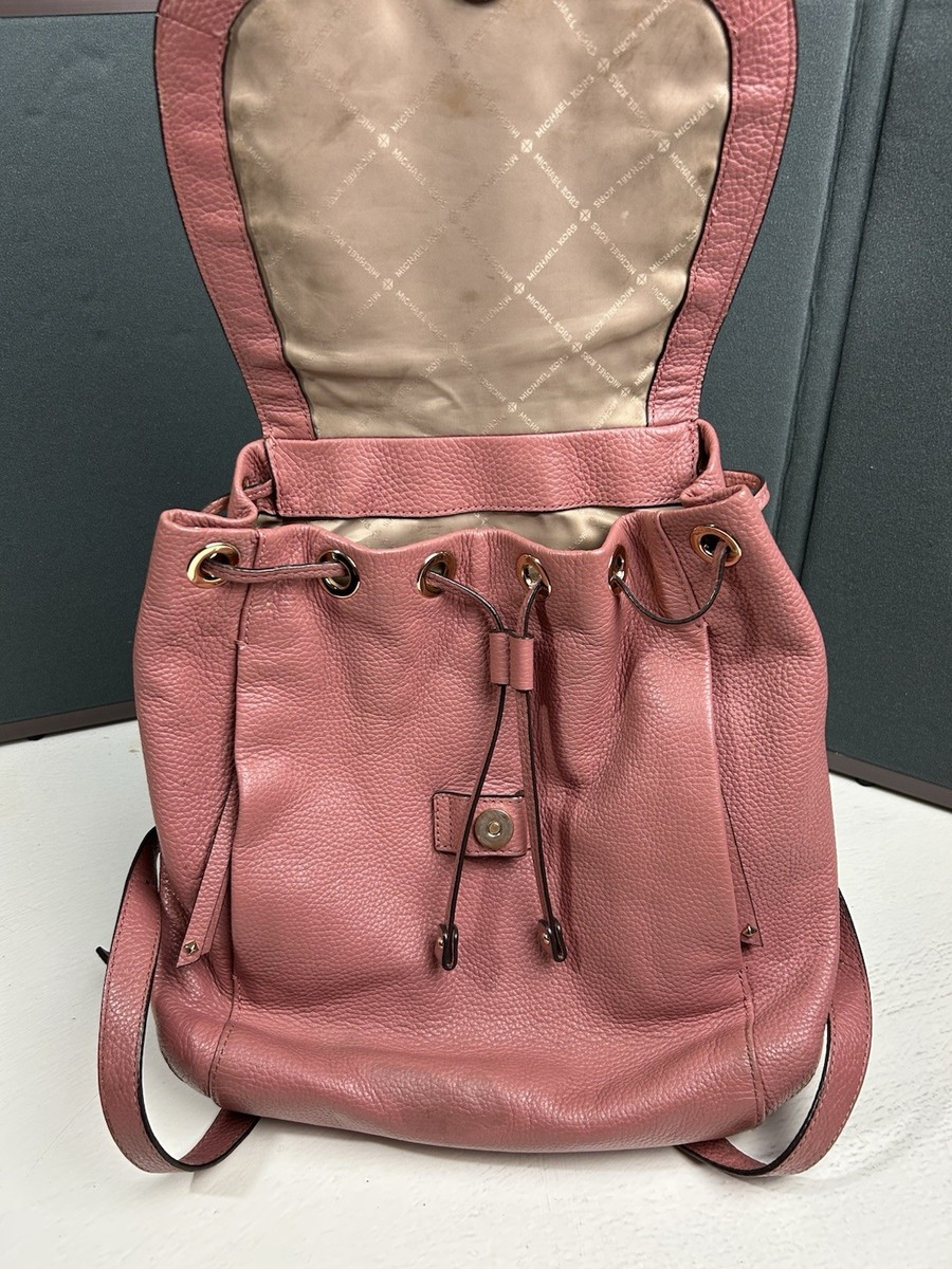 MICHAEL KORS BACKPACK DAYPACK RILEY LEATHER PINK WOMEN MICHAEL KORS BACKPACK DAYPACK RILEY LEATHER PINK WOMEN main image 3