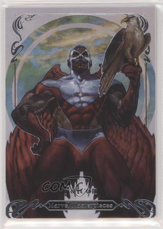 2018 Upper Deck Marvel Masterpieces Level 2 1030/1499 Falcon #53 5l3