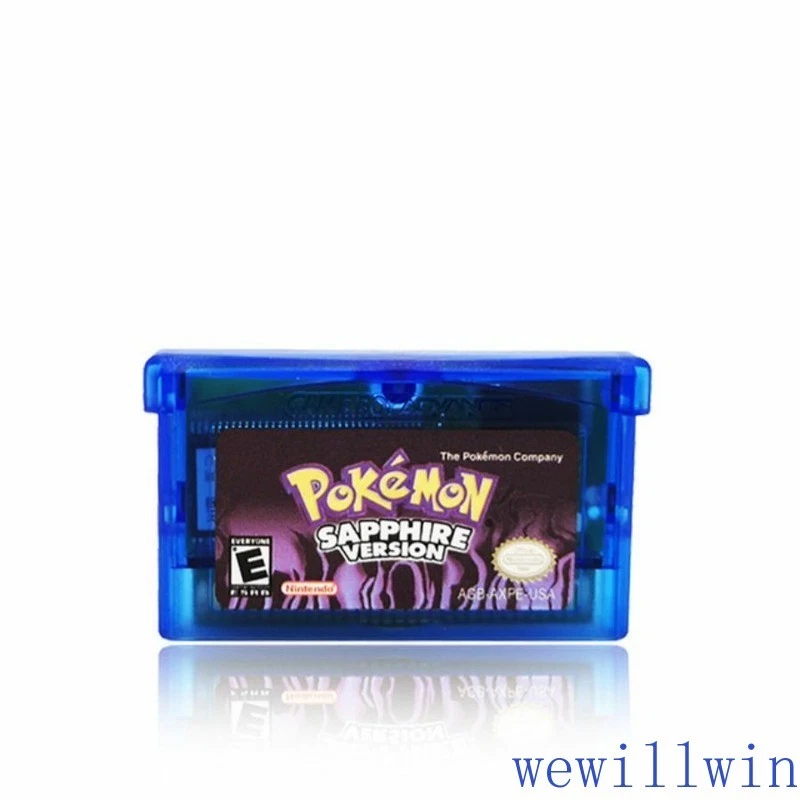 Game Card Ruby/ Sapphire/ Emerald/ Fire Red/ Leaf Green For Pokemon GBM GBA - Image 4 of 4