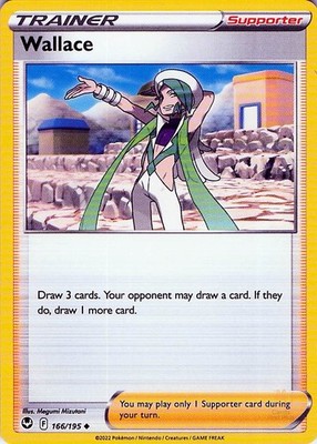 Wallace 166/195 Silver Tempest - MID ERA - Pokemon NM