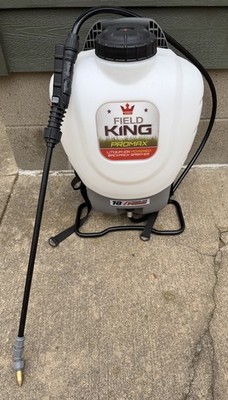 Field King 190515 Professionals Battery Powered Backpack Sprayer, 4 gal