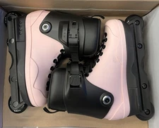 Themskates 909 pink and black Mens Size 7 Inline skates Rollerblades