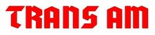 Trans Am Pontiac Firebird German Style Fender Rear Spoiler Vinyl Sticker Decal