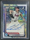 CAM CAMINITI 2024 BOWMAN DRAFT CHROME AUTO SPARKLE REFRACTOR 1ST PROSPECT 51/71