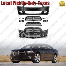 Compatible With 2008-2014 Dodge Charger To Srt8 Style Complete Bumper Cover