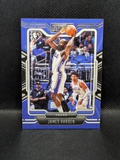 2021-22 Panini Chronicles #295 James Harden Blue Playbook Philadelphia 76ers