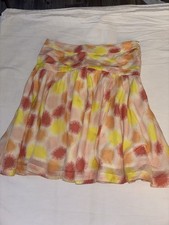 Little Marc Jacob s girls Skirt Colorful Size 12a Side Zipper Tie Detail