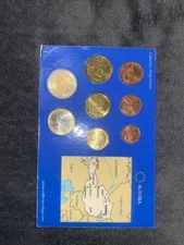 FULL 2007 Austrian Mint Euro Coin Set In Original Mint Packaging Uncirculated