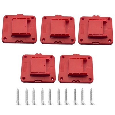 Für Craftsman 20V Werkzeughalterung Kunststoffbau 92,5x90mm rote für oberfläche