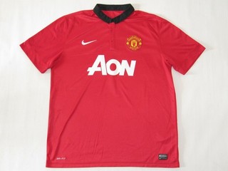 Manchester United Herren Fußball Trikot Nike Gr. XL Jersey Shirt