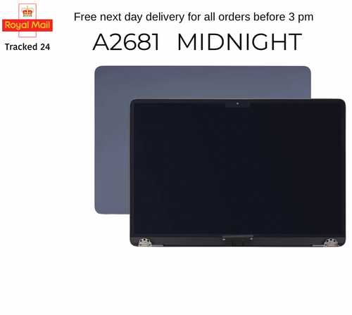 MacBook Air A2681 13.6" M2 2022 LCD Screen Replacement Midnight Full ...