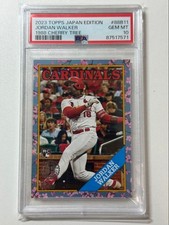 Jordan Walker 2023 Topps Japan RC PSA10 Baseball Card Cardinals Rookie #88B11. rookie card picture