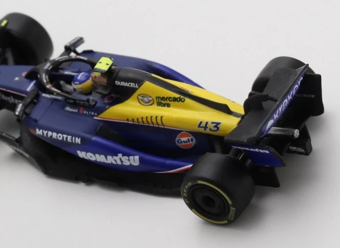 ,SPARK, WILLIAMS Racing FW46 #43 GP México 2024 F. COLAPINTO, 1/64, SPAY414 - Imagen 2 de 4