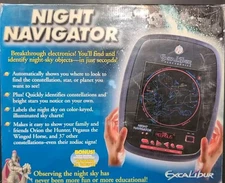 Vintage Excalibur Electronic Night Navigator Model 761P