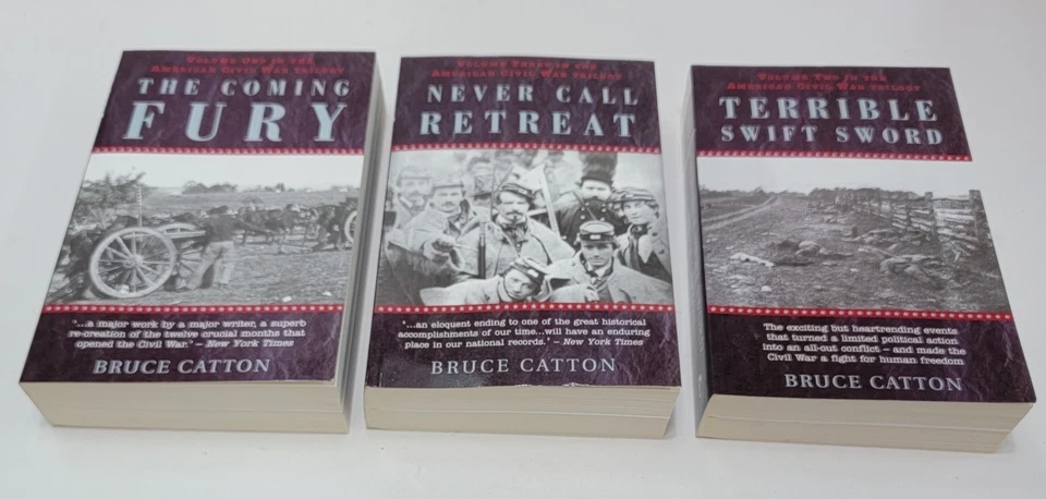 Bruce Catton's Civil War 3 Volume set Books Foto 2 de 2