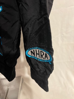 Vintage NHRA Jacket, Championship Drag Racing, Men s Medium, Lightning Bolts