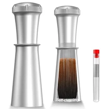 WDT Espresso Stirrer, Espresso Distribution Tool with Self Cleaning Brush, 10...