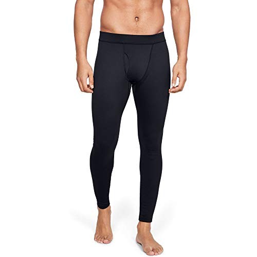 UNDER ARMOUR MEN'S PACKAGED BASE 3.0 LEGGINGS XL BLACK - Picture 2 of 4