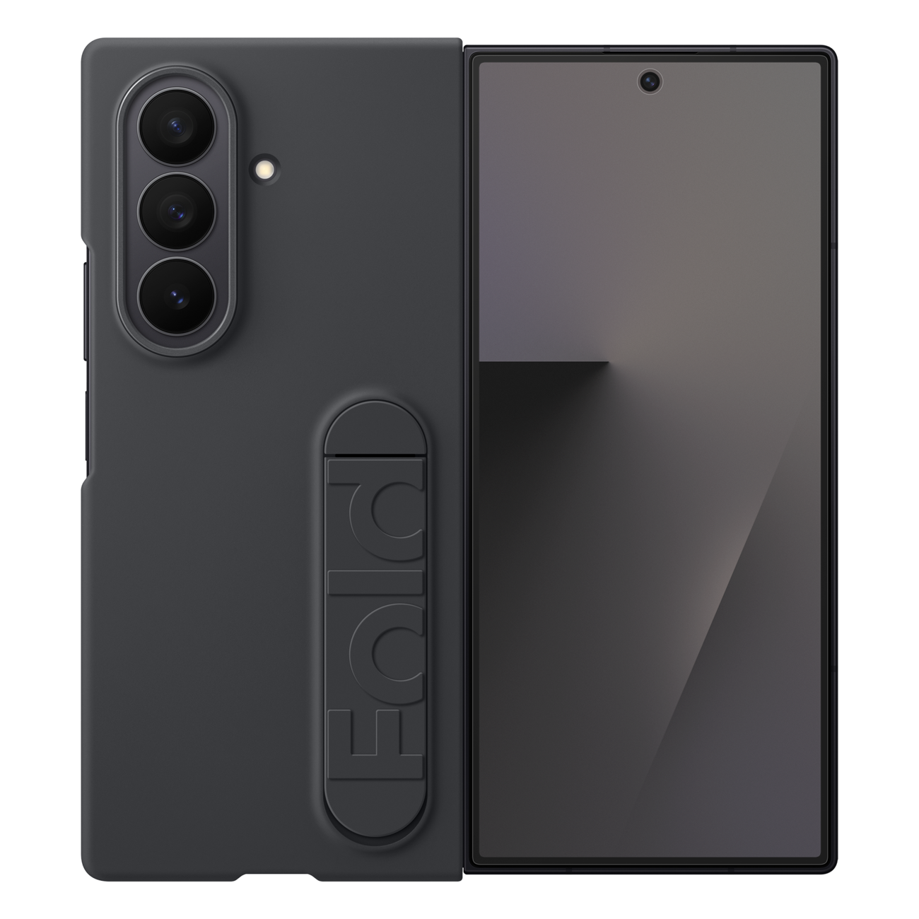 Samsung Custodia In Silicone Per Galaxy Z Fold7 - Black