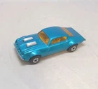 Matchbox Lesney Superfast No4 PONTIAC FIREBIRD in " LIGHT BLUE METALLIC "