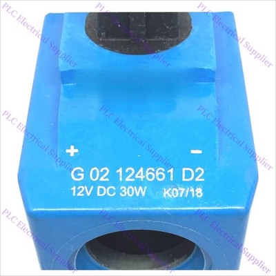 One 02-124661 D2 12V DC Eaton Vickers (Danfoss) Coil Fast Shipping 30W 02-124661