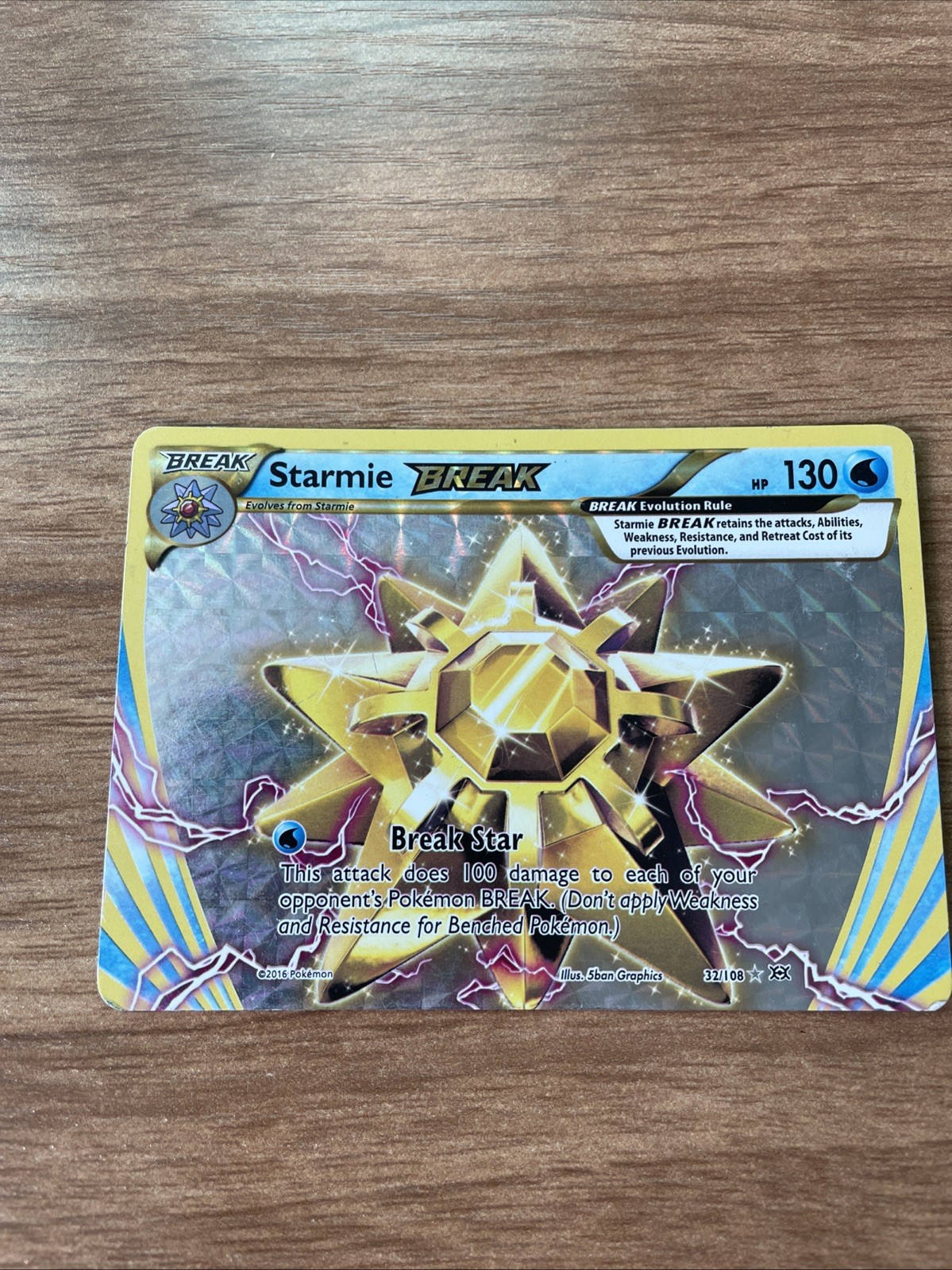 Pokémon: Starmie Break #32/108 Holo Rare XY Evolutions 2016 - NM/MINT (×1 CARD)