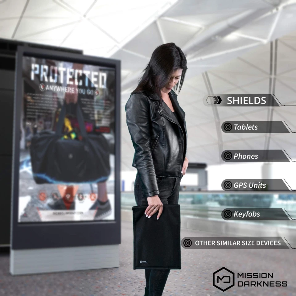 Non-Window Faraday Bag for Tablets - EMP Protection, Anti-Hacking & Trackin - Image 4 of 4